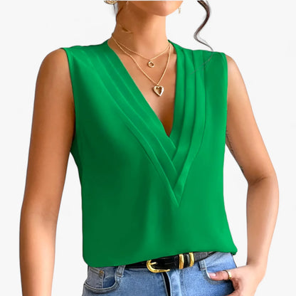 Sleeveless Top | Women's Easy Everyday Blouse, product image 4