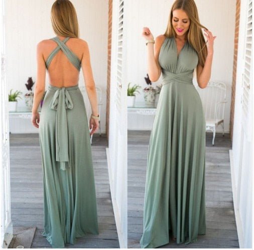 Halter Maxi Dress | Women's Elegant Alice, product image 2