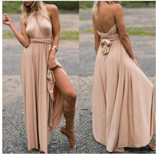 Halter Maxi Dress | Women's Elegant Alice, product image 13