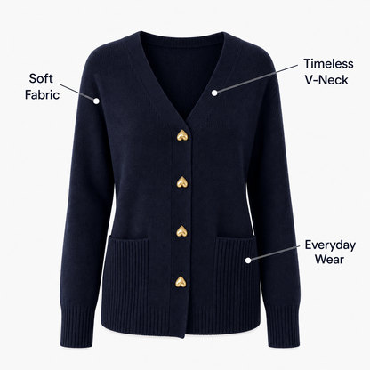 Women’s Long Cardigan | Timeless Elegance for Everyday Wear - Gallery A position 5