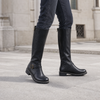 Women's Leather Boots Elegant Comfortable Zipper Non-Slip Sole - Gallery B position 1