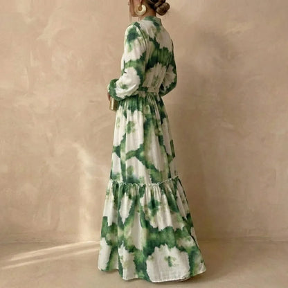 Maxi Dress | Women's Floral Long-Sleeve Boho, product image 2