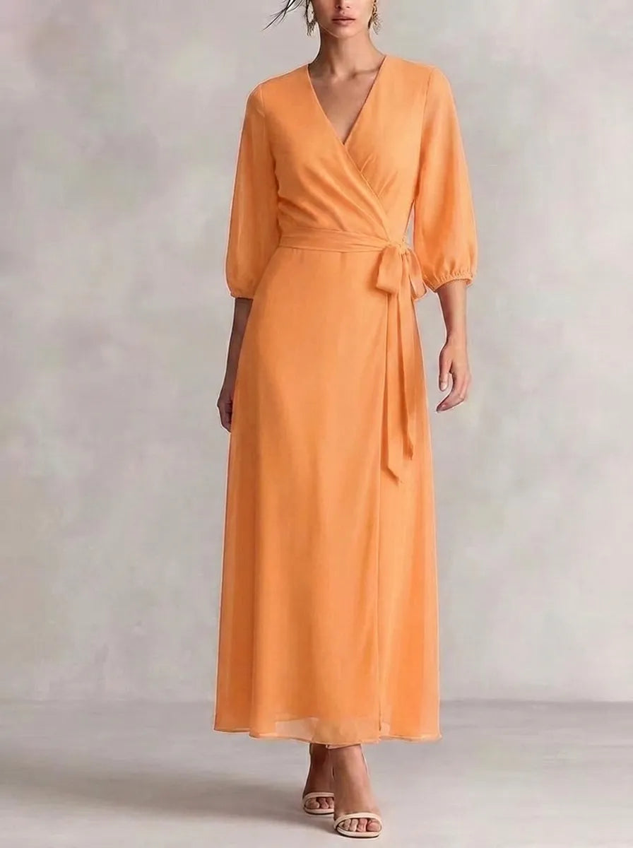 Formal Dress | Women's V-Neck Wrap Blake, product image 4