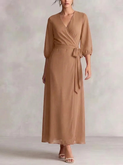 Formal Dress | Women's V-Neck Wrap Blake, product image 5