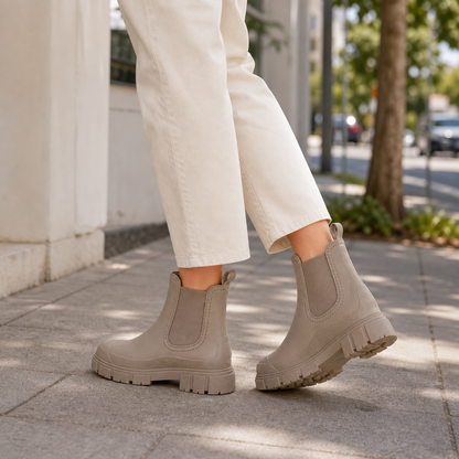 Women's Waterproof Chelsea Boots Slip-On Casual Everyday Ankle Boot - Gallery B position 3