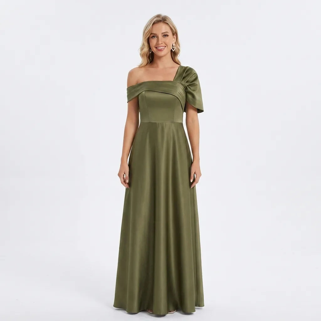 Wedding Guest Dress | Women's One-Shoulder Ruffle, product image 2