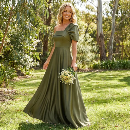 Wedding Guest Dress | Women's One-Shoulder Ruffle, product image 4